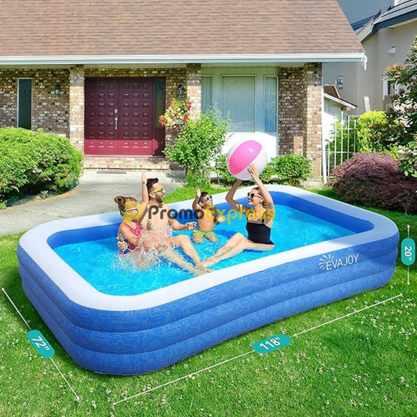 Piscina gonflabila  201 x 150 x 51 cm, 2 inele