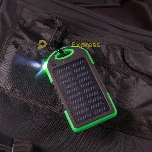 Baterie Externa cu Incarcare Solara 5000 mAh