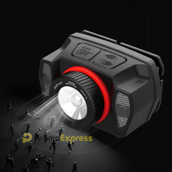 Mini lanterna de cap, portabila, cu incarcare USB