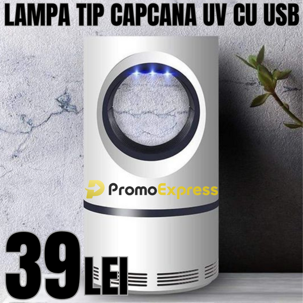 Lampa tip capcana uv
