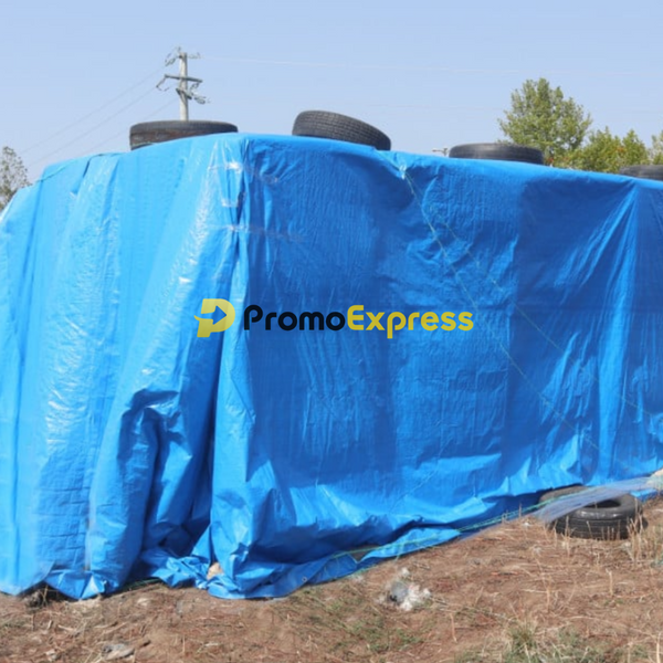 Prelata de protectie, 3x4m, impermeabila, rezistenta la UV si grindina