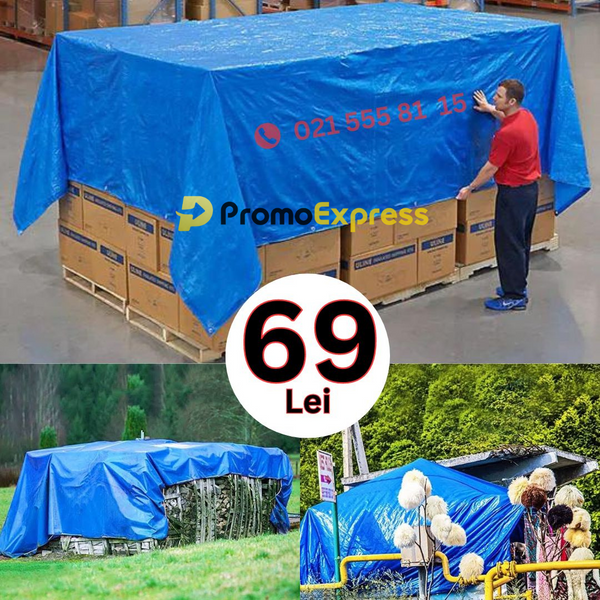 1+1 Gratis Prelata Impermeabila 3X4
