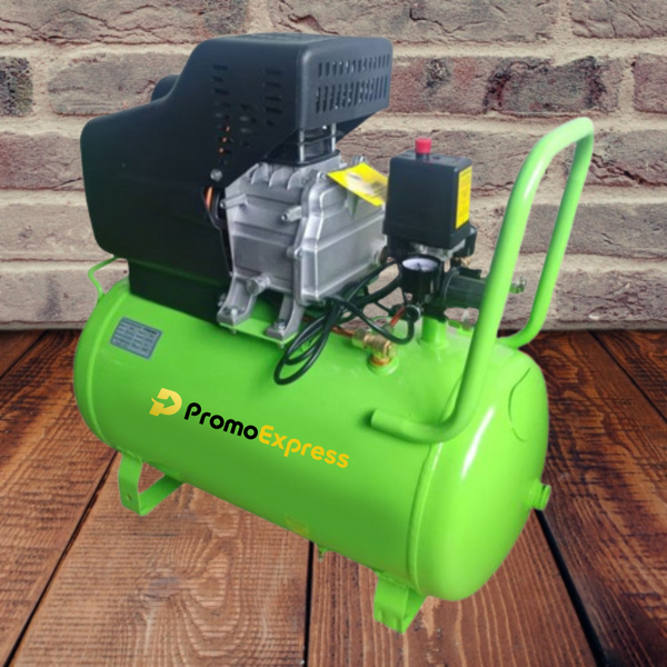 Compresor de Aer Electric Industrial ZA-2525, 2.5 HP, 220V, 50Hz, 0.8 MPa, 0.11 m³/min, Rezervor de 25L, pentru Utilizare Profesională