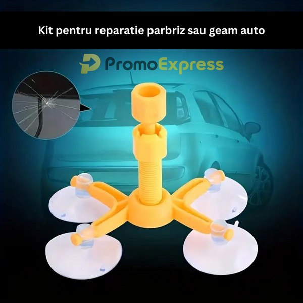 Kit pentru reparatie parbriz sau geam auto