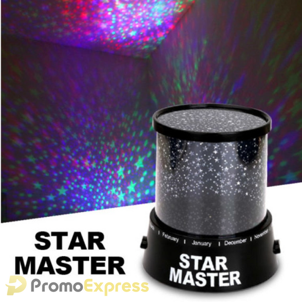 Lampa de veghe cu proiector astronomic