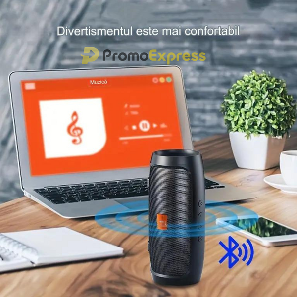 Boxa portabila cu Bluetooth, rezistenta la apa