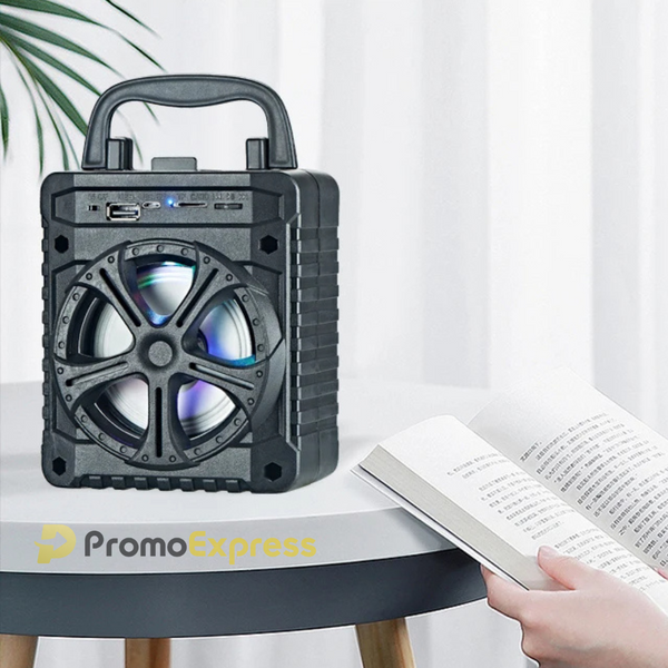 Boxa portabila cu Bluetooth,USB, Card si Led luminos