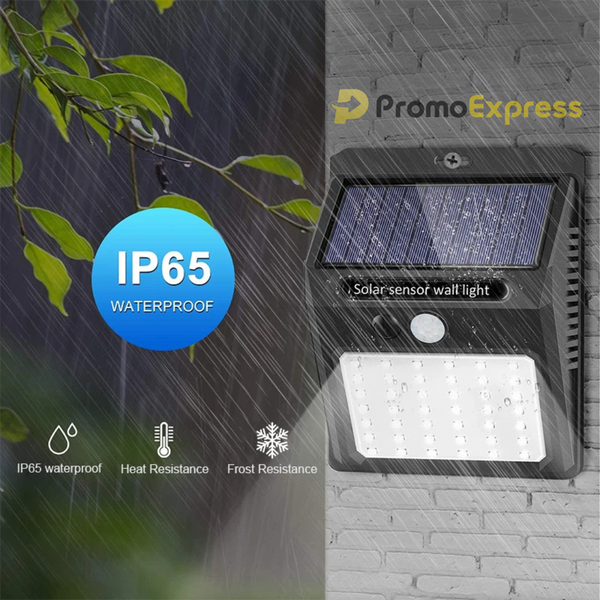 Set 2 x Lampi LED cu incarcare solara si senzor de miscare