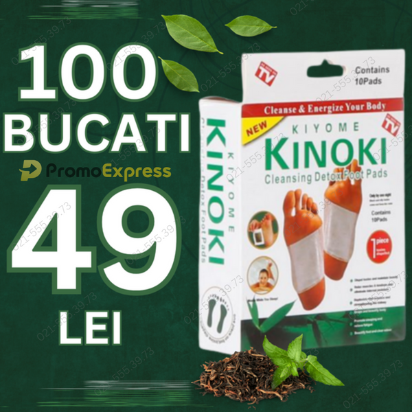 Set 50 Plasturi Kinoki
